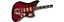 Guitarra Fender Mexican Gold Foil Jazzmaster Candy Apple Burst - Imagem 6