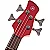 Yamaha Baixo TRBX 304 CAR Vermelho - Imagem 5