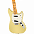 FENDER GUIT MEX MUSTANG MN HIAL YELLOW - Imagem 4