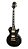 EPIPHONE GUIT LES PAUL CUSTOM EBONY - Imagem 1