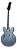 EPIPHONE GUIT SEMI ACUST DG-335 DAVE GROHL BLUE - Imagem 1
