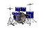 MAPEX BATERIA COMET 22" CM5294FT-IB AZUL - Imagem 3