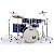 PEARL BAT DECADE 08,10,12,14,16,22 K.BLUE F./SHELL (NÃO ACOMPANHA FERRAGEM) - Imagem 1