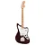 FENDER GUIT SQ AFF JAGUAR METALLIC BROWN - Imagem 1