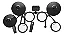 DONNER BATERIA ELET DED80 + BANCO/FONE/BAQ - Imagem 2