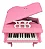 CUSTOM SOUND PIANO INFANTIL ROSA CKPI30PK - Imagem 1
