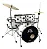 ODERY BATERIA TIGER 18" TG.180-HW-MWGR MATTE WH - Imagem 1