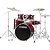 YAMAHA BATERIA STAGE CUSTOM Cranberry Red 10 12 14 14 16 22 - Imagem 1