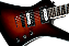 JACKSON GUIT JS32T KE AH FB Viola Burst - Imagem 3
