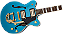 GRETSCH GUIT G2655TG STRML JR DC RV BLU - Imagem 3