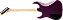 JACKSON GUIT JS1X DK MINION PAVO PURPLE - Imagem 2