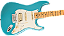 FENDER GUIT MX PLAYER II STRAT HSS AQB - Imagem 4