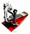 ODERY PEDAL BUMBO SIMPLES DIRECT DRIV P-902PR-DD - Imagem 2