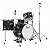 PEARL BATERIA MIDTOWN 10,13,13,16 MATTE BLACK (NÃO ACOMPANHA FERRAGEM) - Imagem 2