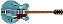 GRETSCH GUIT G2622T STRML ARTIC BLUE - Imagem 1