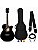 KLASS VIOLAO KE4010 BKG ELET PRETO GLOSS + KIT - Imagem 1