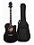 KLASS VIOLAO FOLK KE380 BK ELET PRETO + KIT - Imagem 2