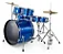 MAPEX BATERIA COMET 20" CM5044FT-IB AZUL - Imagem 2