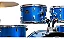 MAPEX BATERIA COMET 20" CM5044FT-IB AZUL - Imagem 5