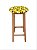 Banqueta Estofada - 68cm Altura - Madeira Maciça - Imagem 5