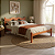 Cama Casal Vitória - Madeira Eucalipto - Rústico - Imagem 1