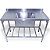 PIA TOTAL INOX 117X55CM INNAL COM 1 CUBA - Imagem 1