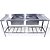 PIA TOTAL INOX 190X55CM INNAL COM 2 CUBA - Imagem 1
