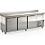 BALCAO ENCOSTO 250M GELOPAR GBFE250 INOX - Imagem 1