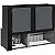 VITRINE NATURAL 140M GELOPAR MPNA140R PR - Imagem 2
