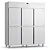 GELADEIRA 06 PORTAS REFRIMATE MC6P INOX - Imagem 1