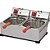 FRITADEIRA 02 CUBAS MARCHESONI FT1622 220V - Imagem 1