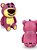 草莓熊 音响 站/坐 2款  CX80  CAIXA DE SOM BLUETOOTH URSO MORANGO 8W - SOM DE ALTA QUALIDADE - Imagem 4