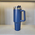 Caneca garrafa copo Térmica 1200ml  Estilo Capacidade Generosa Canudo Plástico prática - Imagem 5