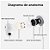 Novo  Fone I12 Branco De Ouvido Com Fio/Microfone Pop Up Window Fone Lightning iPhone /iPad /iPod - Imagem 6