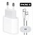 Carregador iPhone 15 Original Pro Max Turbo 35W Completo Cabo Tipo C Tipo C de 1m Lacrado - Imagem 1
