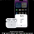 苹果5代一比一 中国塑封打牌 CX100  Fone de Ouvido Sem Fio PRO5 airpods Com Cancelamento De Ruído Bluetooth Pop-Up para iOS e Android - Imagem 2