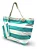 Bolsa de Praia Turquesa/Branco - Imagem 3