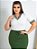 Conjunto Moletinho Comfy Saia Midi c/ Fenda e Bolsos Laterais - Imagem 5