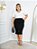 Conjunto Moletinho Comfy Saia Midi c/ Fenda e Bolsos Laterais - Imagem 1