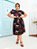 Vestido Midi Gode Estampado em Malha Fluit- Acompanha Cinto com Fivela de Metal - Imagem 5