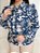 Camisa Feminina Floral Manga Longa/Bufante Gola Laço - Imagem 7