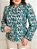 Camisa Feminina Estampada Floral Manga Longa/Bufante Gola Laço - Imagem 4
