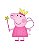 Estampa Digital DTF PuppyArt Peppa Fada - Imagem 1