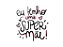 Estampa Digital DTF PuppyArt Super mãe rosa - Imagem 1