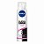 Desodorante Antitranspirante Aerossol Nívea Black&White Invisible Clear 200ml - Imagem 1