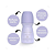 Desodorante Roll-On Lilac 50ml Giovanna Baby - Imagem 2