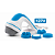 Massageador Corporal MS-Power 127V Azul Techline - Imagem 1
