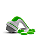 Massageador Corporal MS-POWER 220V Techline Verde/Branco - Imagem 1
