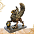 Estatua Griffin Animal - 18x7x15cm - Imagem 1