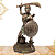 Escultura Ogum 23 cm Veronese - Imagem 2